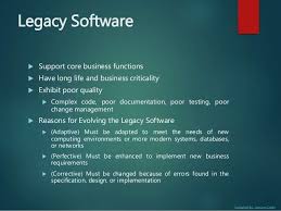 Legacy Software Programmer